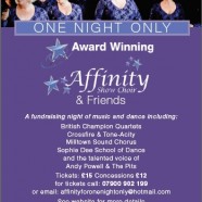 Andy to host award winning Affinity Show Choir show at The Plaza Theatre