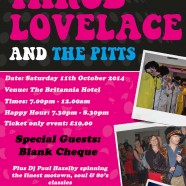 Throb Lovelace & The Pitts – 11th October 2014.